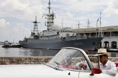 Tàu tình báo SSV-175 của Nga lặng lẽ vào biển Cuba