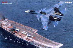 Hai tàu khu trục Anh theo dõi tàu sân bay Kuznetsov của Nga