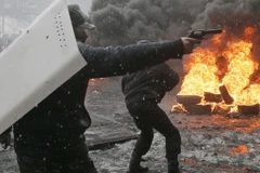 Đụng độ đẫm máu ở Kiev, hơn 100 người thương vong