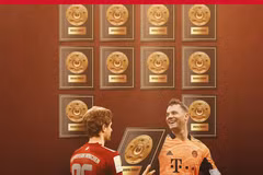 Thomas Müller là cầu thủ duy nhất có 11 chức vô địch Bundesliga trong đó có 10 lần liên tiếp (Nguồn: Fc Bayern.com)