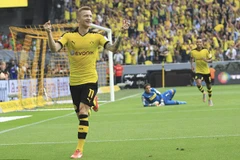 Marco Reus đưa Borussia Dortmund dẫn trước 1-0 ở phút 15. (Ảnh: Reuters)