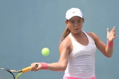 Tay vợt nữ Huỳnh Phương Đài Trang tỏa sáng trên đất Mỹ 