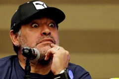 Maradona quyết tâm trở thành Chủ tịch FIFA. (Ảnh: EPA)