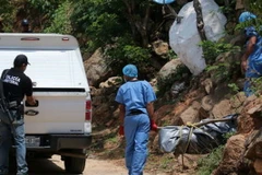 Nhà chức trách cho rằng đây là kết quả từ các cuộc thanh trừng lẫn nhau giữa các băng nhóm tội phạm. (Ảnh: AFP)