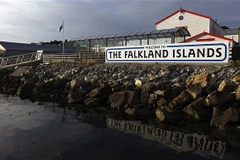 Quần đảo tranh chấp giữa Anh và Argentina. (Nguồn: Reuters)