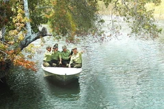 Dự án tăng cường năng lực trong quản lý khu bảo tồn. (Ảnh: Cục Kiểm Lâm)