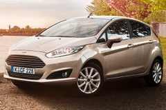 Mẫu Ford Fiesta đời 2015 được trang bị màu sơn và thiết bị mới