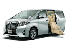 Toyota giới thiệu hai mẫu minivan mới là Alphard và Vellfire