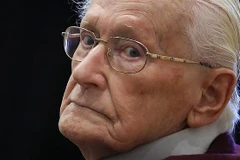 Oskar Groening, tên tội phạm quốc xã cuối cùng còn sống tại Đức. (Ảnh: AP)