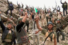 Lực lượng nổi dậy Syria. (Nguồn: AP)