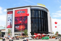 Toàn cảnh Trung tâm Thương mại Vincom Hùng Vương - Cần Thơ trong ngày khai trương. (Ảnh: Duy Khương/TTXVN)