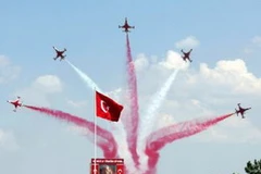 Máy bay của Thổ Nhĩ Kỳ. (Nguồn: AFP)