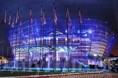 Nhà hát nổi tiếng Nelum Pokuna ở thủ đô Colombo. (Nguồn: lankanewspapers.com)