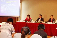 Quang cảnh lễ công bố. (Ảnh: Trần Việt/TTXVN)