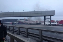 Hiện trường vụ tai nạn. (Nguồn: rt.com)