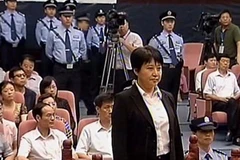 Bà Cốc Khai Lai tại tòa. (Ảnh: AFP)