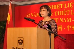 Tổng Lãnh sự Nguyễn Thị Nhã. (Nguồn: Hà Ngọc/Vietnam+)