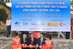 Quang cảnh buổi lễ.