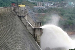 Đập thủy điện Sông Tranh. (Nguồn: nld.com.vn)