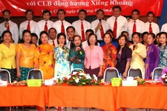 Câu lạc bộ đồng hương Xiengkhuang sẽ tham gia đêm diễn. (Ảnh: Hoàng Chương/Vietnam+)