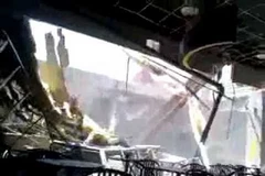 Hiện trường vụ tai nạn. (Nguồn: wn.com)