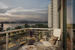 Căn hộ nhìn ra biển thuộc Green Bay.