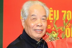 Đồng chí Đỗ Mười, nguyên Tổng Bí thư Ban Chấp hành Trung ương Đảng. (Ảnh: TTXVN)