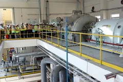 Bên trong trạm phát điện. (Nguồn: Hoàng Tuấn/Vietnam+)