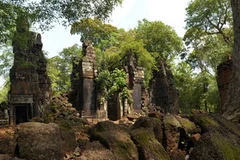Ngôi đền cổ Preah Vihear. (Ảnh: Getty)
