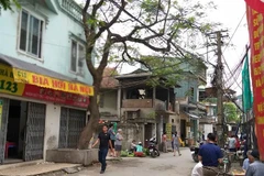 Khu vực ngõ xảy ra vụ việc đau lòng (Ảnh: CTV Thế Long) 