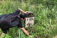 Vị trí đổ thải nằm cách xã Phúc Tiến 4km. (Ảnh: Sơn Bách/Vietnam+) 