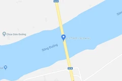Cầu Hồ, nơi nữ sinh lớp 12 nhảy cầu tự tử (Ảnh: Google Maps) 
