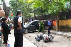 Hiện trường vụ việc (Ảnh: CTV) 