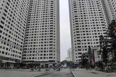 Một dự án chung cư của Tập đoàn Mường Thanh tại Hà Nội. (Ảnh: PV/Vietnam+) 