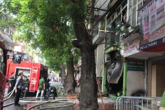 Hiện trường vụ việc. (Ảnh: Hải Thanh/Vietnam+)