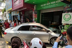 Hiện trường vụ việc (Ảnh: Vietnam+) 