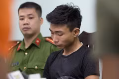 Nghi phạm Đinh Văn Giáp. (Ảnh: PV/Vietnam+)