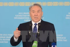 Tổng thống Kazakhstan Nursultan Nazarbaev. (Nguồn: THX/TTXVN)
