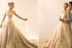 Chiêm ngưỡng bộ váy cưới đẹp lung linh của cô nàng Lọ Lem