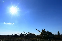 Binh sỹ Mỹ và Gruzia tiến hành tập trận chung trong hai tuần