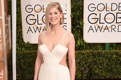 "Cô nàng mất tích" gây chú ý trên thảm đỏ Quả cầu vàng 2014