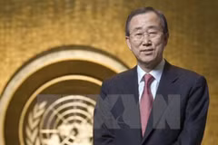 Tổng Thư ký Liên hợp quốc Ban Ki-moon. (Nguồn: TTXVN) 