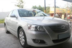 Chiếc Camry đã qua sử dụng đời 2008 2.4G. (Nguồn: autocarvietnam)