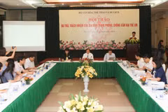 Quang cảnh hội thảo. (Ảnh: Thanh Tùng/TTXVN)