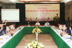 Quang cảnh hội thảo. (Ảnh: Thanh Tùng/TTXVN)