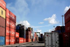 Các container hàng tại Đặc khu phát triển Mariel của Cuba. (Nguồn: AFP/TTXVN)