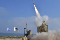 Thử nghiệm hệ thống Vòm sắt. (Nguồn: Bộ Quốc phòng Israel)