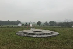 Đàn tế Nam Giao Thành Nhà Hồ là 1 trong 3 đàn tế còn giữ được mặt bằng tương đối nguyên vẹn cổ nhất trong lịch sử Đàn tế Nam Giao của Việt Nam. (Ảnh: Hoa Mai/TTXVN)