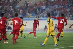 Đội tuyển U23 Việt Nam giành chiến thắng với tỷ số 6-0 trước U23 Brunei, đứng đầu bảng K sau lượt trận thứ nhất vòng loại Giải vô địch U23 châu Á 2020.