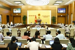 Quang cảnh phiên họp. (Ảnh: Văn Điệp/TTXVN
